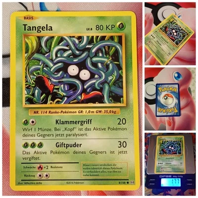 Pokemon Tangela 🇩🇪 Nm Pokémon Og Card Evolution 2016 EVO 08 - Bild 1 von 4