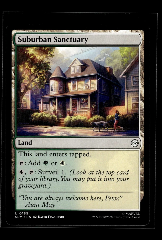 SUBURBAN SANCTUARY Marvel's Spider-Man #185 SPM(NM+)(MTG) - Image 1 of 1