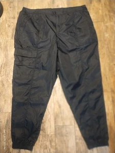 Pantalone Jogger Fabletics Uomo 2XL The One Nero 5 Tasche Cargo Nylon - Foto 1 di 4