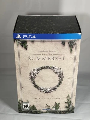 PS4 Elder Scrolls Online: Summerset Collector’s Edition Brand New - Image 1 of 4