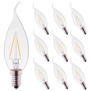 10x LED Lampe E14 Kronleuchter 2,8 Watt ersetzt 25 Watt A++ warmweiß 250lm 2700k - Bild 1 von 6
