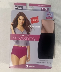 Slip donna taglia 9 2XL premium lisciante senza cuciture intimo senza etichette confezione da 2 - Foto 1 di 8