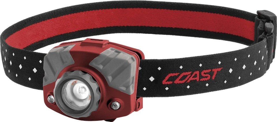 Coast Products 20619 FL75R Rechargeable Pure Beam Focusing Headlamp RED - Image 1 of 4