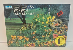 Rompecabezas Guild 550 piezas 1999 plantación de bordes de colección nuevo - Imagen 1 de 3