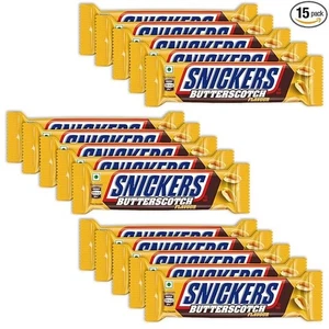 Snickers Butterscotch Geschmack Pralinen - 40 g Riegel x 10er Pack - Bild 1 von 5