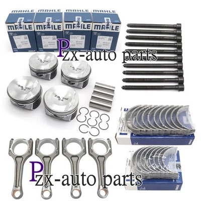 Mahle Piston & Connecting Kit Oversize+0.5mm 83.01mm Φ21mm For Audi VW 2.0TSI - Image 1 of 4
