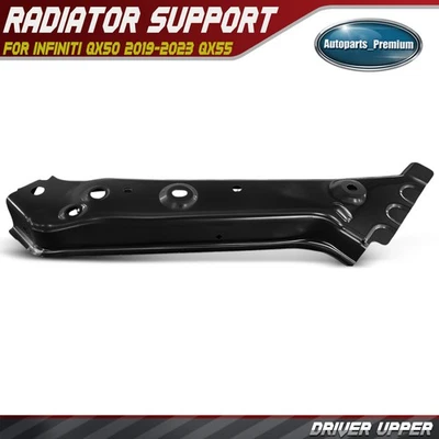 Soporte de radiador superior de acero para conductor para INFINITI QX50 2019-2023 QX55 F25219CMMA Foto 1 de 4