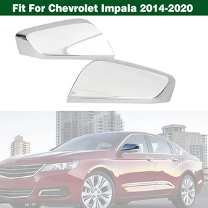 Chrome Front Rearview Mirror Covers Shells Caps For Chevrolet Impala 2014-2020 - Bild 1 von 14