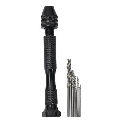 Small Hand Drill Tool for Woodworking and Modeling Precise and Easy to Use - Image 1 of 4