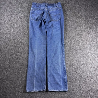 Vintage 70s 80s Levis 517 Jeans Mens 28x32 Orange Tab Straight Leg Made In USA - Image 1 of 4