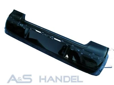 Original pare-chocs VW Polo 9N pare-chocs arrière pare-chocs noir - Photo 1/4