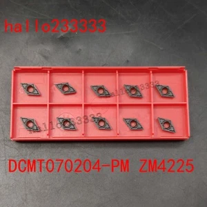 10PCS DCMT070204-PM ZM4225 DCMT2(1.5)1-PM CNC Carbide turning Insert for SDUCR/L - Picture 1 of 5