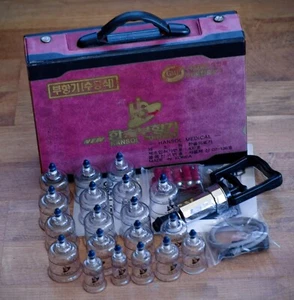 Hansol Bu Masaje Colgante Profesional Terapia Set 19 Tazas Corea del Sur - Imagen 1 de 9