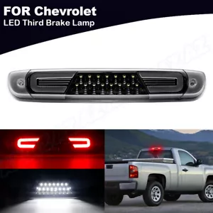 LED 3RD Third Brake Light Fit For 2007-14 Chevy Silverado Sierra 1500 2500 3500 - Picture 1 of 11