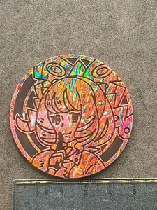 Pokemon TCG Klara Jumbo Coin - Glitter Pink - Picture 1 of 2