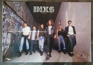 INXS Smash Hits Magazine Giant fold out poster Australia Vintage Calendar 1988 - Picture 1 of 20