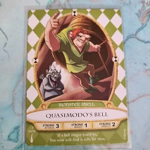 Tarjeta WDW Disney #55 Quasimodo’s Bell Spell Sorcerers of the Magic Kingdom - Imagen 1 de 2