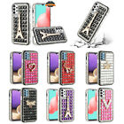 For Apple iPhone 12 /12 Pro Luxury 3D Bling Diamonds Hybrid Crystal Case Cover