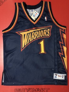 warriors lightning bolt jersey