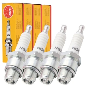 KIT 4 CANDELE B6HS PASSO CORTO APPLICAZIONE VARIE ANCHE PIAGGIO VESPA - Foto 1 di 3