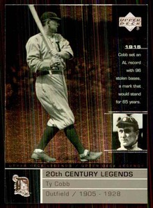 2000 Upper Deck Legends Ty Cobb 20C #134