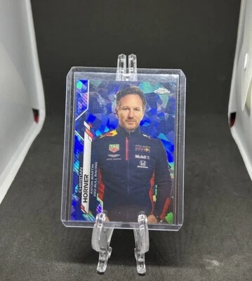 2020 Topps Chrome Formula 1 Sapphire Christian Horner #90 Red Bull Racing  - Image 1 of 2