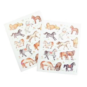 Hallmark Cards Horse Sticker Sheets Kids Cartoon Pet Animal Equine Art (2-Pack) - Picture 1 of 2