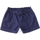 Polo Ralph Lauren Big Girls Twill Paperbag Shorts - Newport Navy Size 10