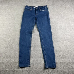 No Boundaries Women’s Size 7 Slim Fit Blue Denim Dark Wash Jeans - Picture 1 of 9