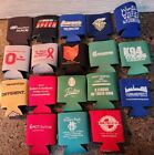 18 Bottle/Can Insulator Koozies-All types of Advertising, see pics