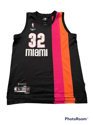 Reebok Miami Heat Floridians ABA 71 72 Throwback Shaq O Neal #32 Jersey Large L - Image 1 of 4