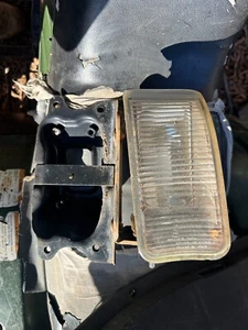 91-93 DODGE STEALTH R/T OEM LH DRIVER SIDE FRONT FOG LIGHT ASSEMBLY W/ BRACKET - Picture 1 of 4