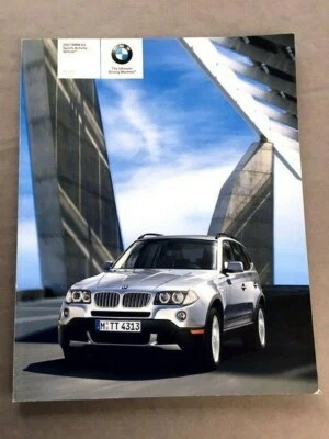 2007 BMW X3 68-page Original Car Sales Brochure Catalog Foto 1 de 4