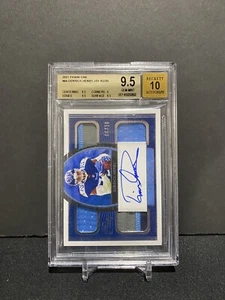 2021 Panini One Derrick Henry Quad Patch Jersey Auto #64 BGS 9.5 Auto 10 /20 - Picture 1 of 5