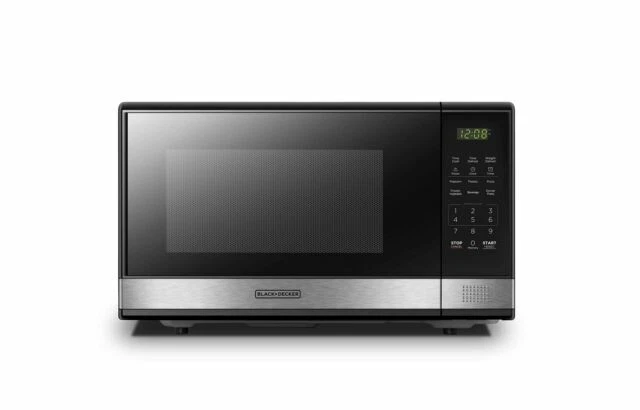Horno microondas BLACK+DECKER EM031MB11 1,1 pies cúbicos - Acero inoxidable Foto 1 de 1