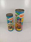 2x TinkerToy Tins, Pieces & Parts - #146 & #155 - Quester Educational Products
