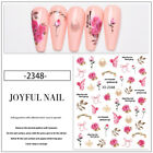 Rose Blume Nail Art Sticker Nagel Aufkleber Nagel Zubehr Nagel Dekoration E