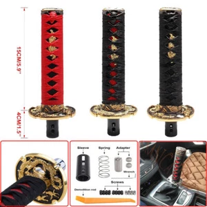 15cm Samurai Sword Automatic Gear Shift Knob Shifter Katana Metal Universal New - Picture 1 of 19