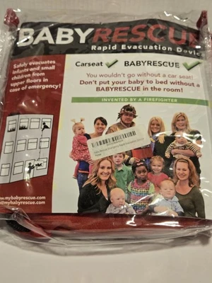Nuevo dispositivo de evacuación rápida de emergencia de seguridad contra incendios bolsa de rescate para bebés nuevo en paquete Foto 1 de 2
