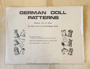 GERMAN DOLL PATTERN - Picture 1 of 2