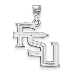 Großer Anhänger Sterlingsilber LogoArt Florida State University F-S-U 2,69 gm - Bild 1 von 2