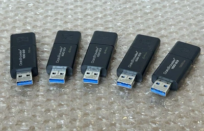 Kingston DataTraveler 100 G3 LOTE de 5 memorias flash USB 3.0 16,64x3,128 GB Foto 1 de 4