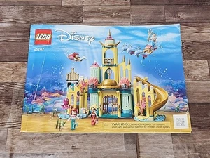 LEGO Disney Princess: Ariel's Underwater Palace (43207) Instructions Book Only - Picture 1 of 1