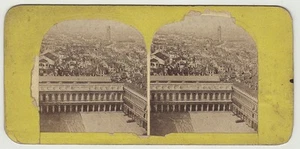 Original 1870s ltaly, Venezia, Venice, stereoview - Picture 1 of 2
