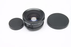 TIFFEN TELEPHOTO 2.0x & SUPER WIDE ANGLE 0.5x CONVERTER 37MM. EXCELLENT - Picture 1 of 12