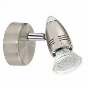 EGLO SPOT MAGNUM-LED 3W ATTACCO GU10 COLORE NICHEL 92641 - Foto 1 di 1