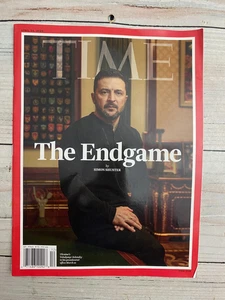 Time Magazine April 14 / 2025 the Endgame by Simon Shuster Ukraine Zelensky - Picture 1 of 2