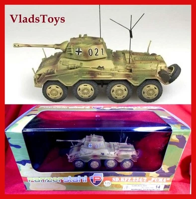 Panzerstahl 1/72 Bussing-NAG Sd.Kfz.234/2 Puma German Army 2.PzDiv #021 88013 - Image 1 of 4