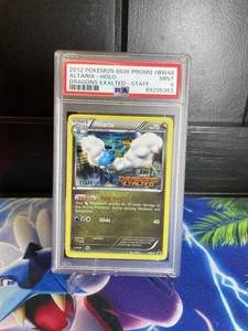 Altaria - BW48 B&W Dragons Exalted STAFF Promo - Holo PSA 9 MINT Black and White - Picture 1 of 2