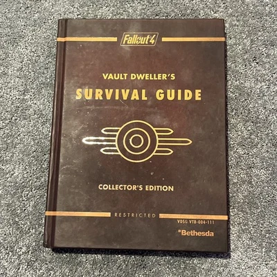 Bethesda Fallout 4 Vault Dweller's Survival Guide Hard Back PlayStation Xbox - Image 1 of 4